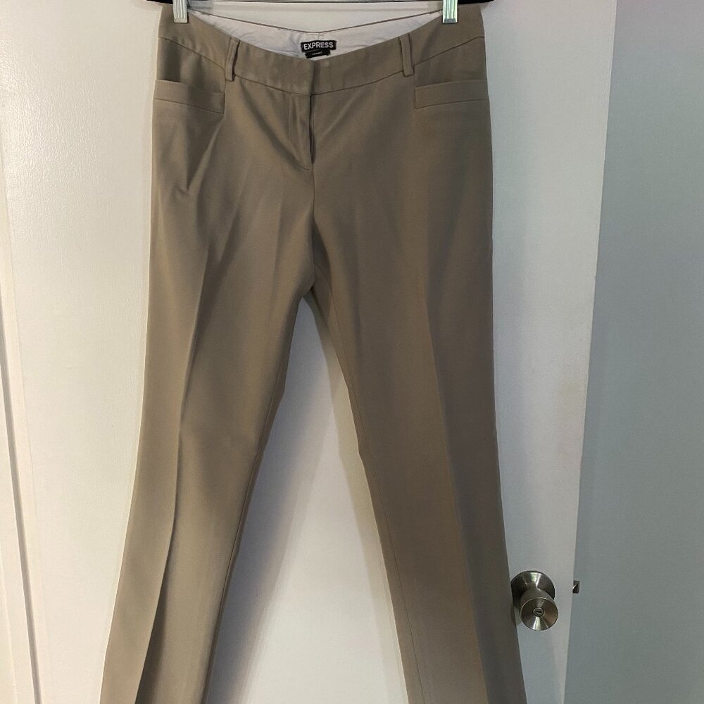 Express Columnist khaki slacks